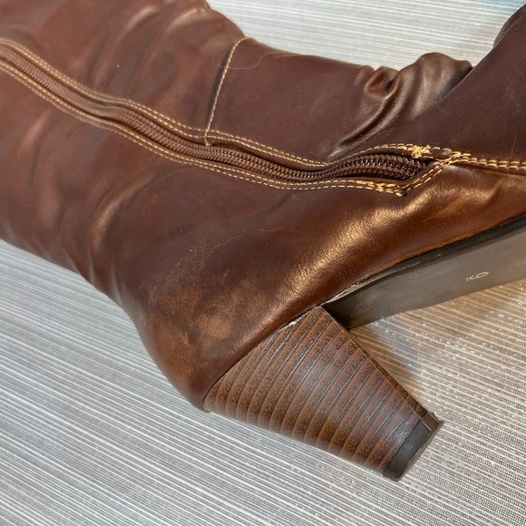 Penningtons WIDE CALF Knee High, Heeled Boots, Size 9 - Picture 14 of 15